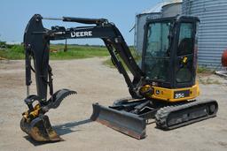 2018 John Deere 35G mini excavator