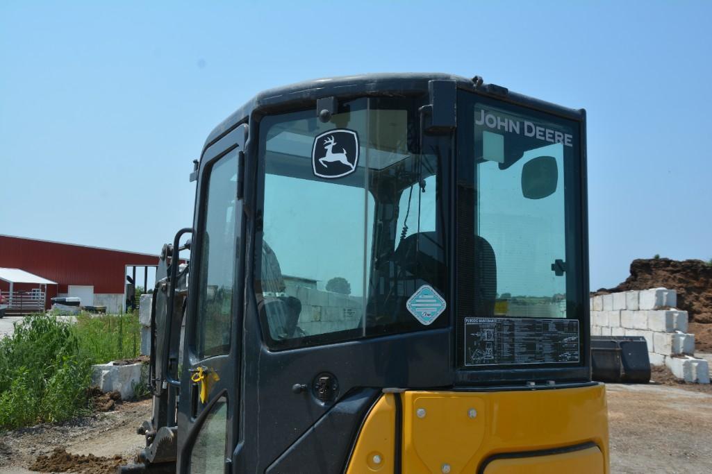 2018 John Deere 35G mini excavator