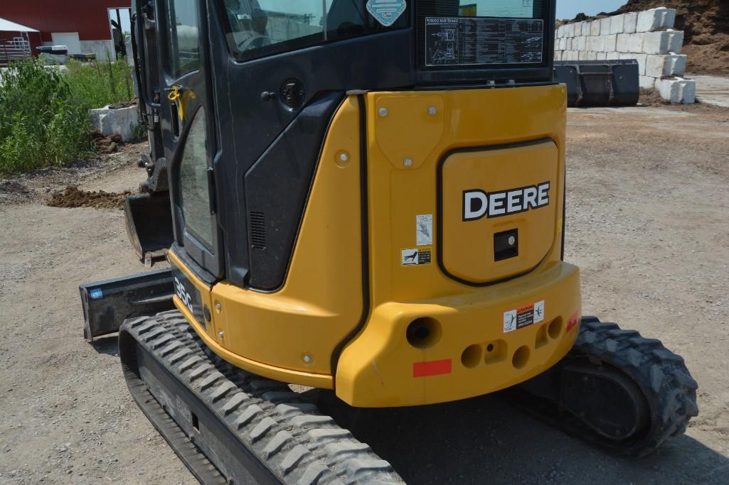 2018 John Deere 35G mini excavator