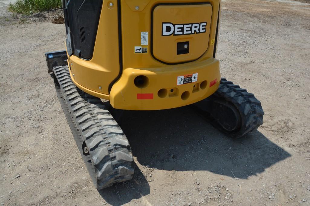 2018 John Deere 35G mini excavator