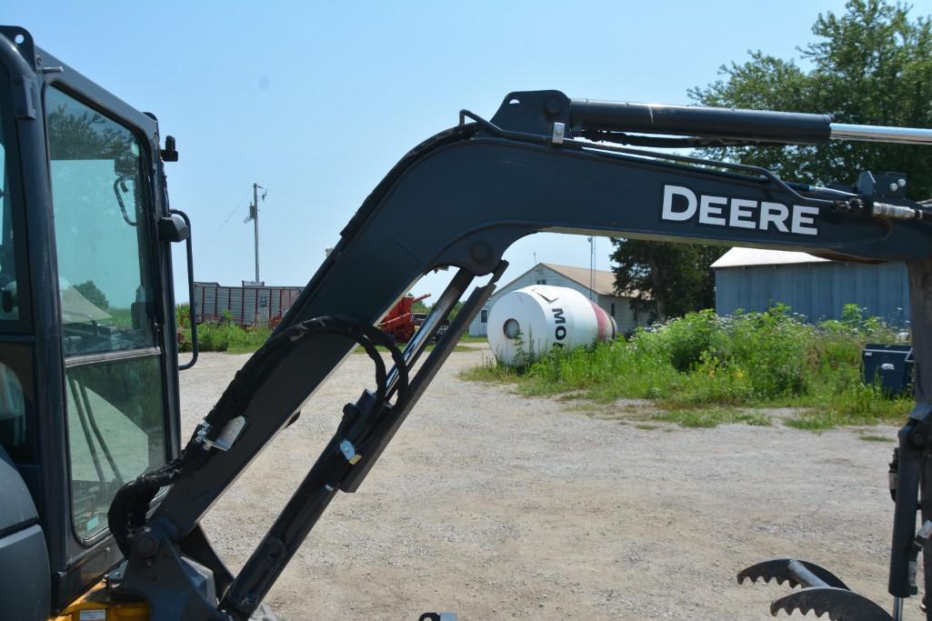 2018 John Deere 35G mini excavator