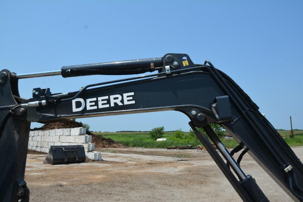 2018 John Deere 35G mini excavator