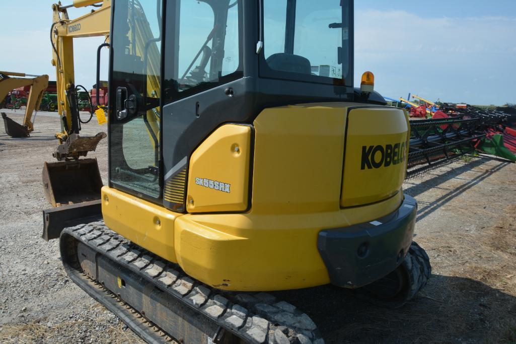 Kobelco SK55SRX mini excavator