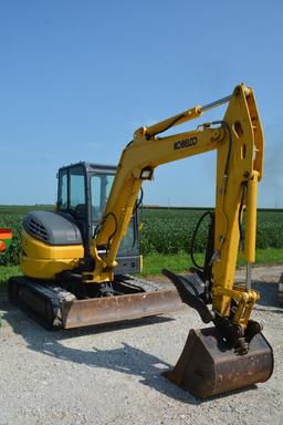 Kobelco SK55SRX mini excavator