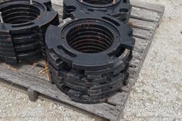 (10) New Holland wheel weights