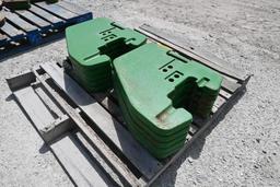 (10) John Deere suitcase weights