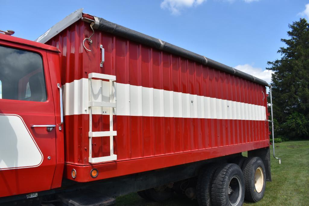 1977 Ford 800 tandem axle grain truck