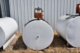 500 gallon fuel barrel w/ Gasboy pump