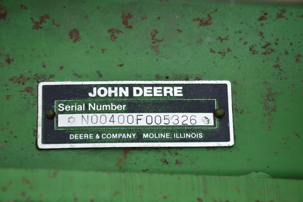 John Deere 400 30' 3-pt. rotary hoe