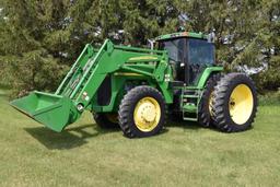 1998 John Deere 8100 MFWD tractor