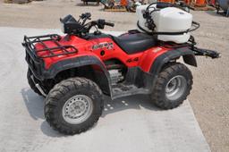 2002 Honda Foreman ES TRX450 4wd ATV