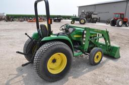 1999 John Deere 4300 MFWD compact tractor