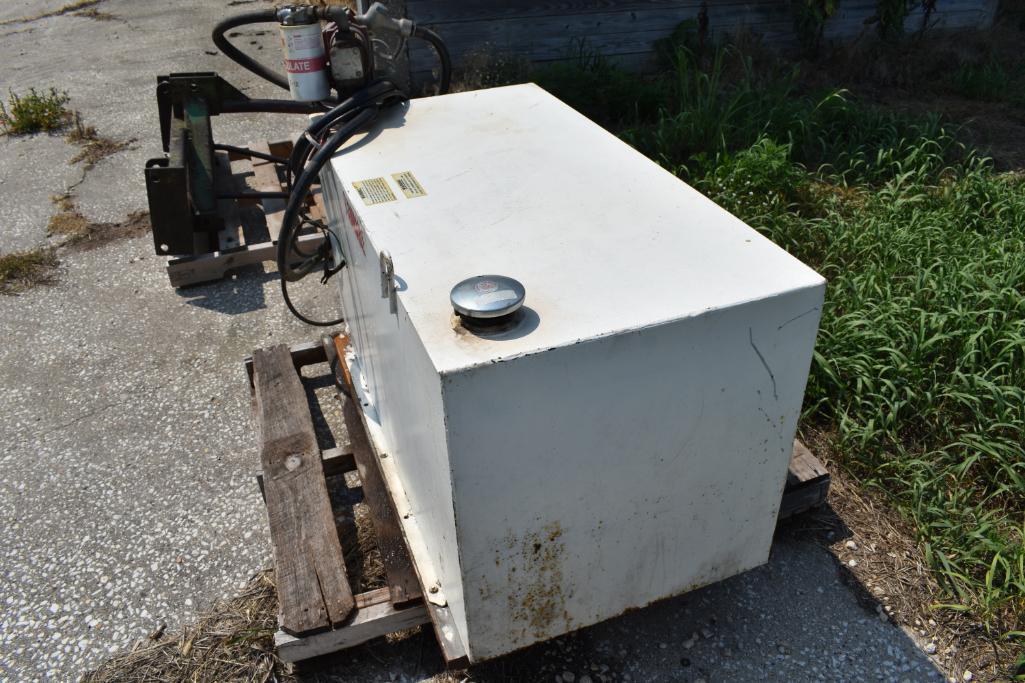 100 gal. fuel transfer tank w/ pump