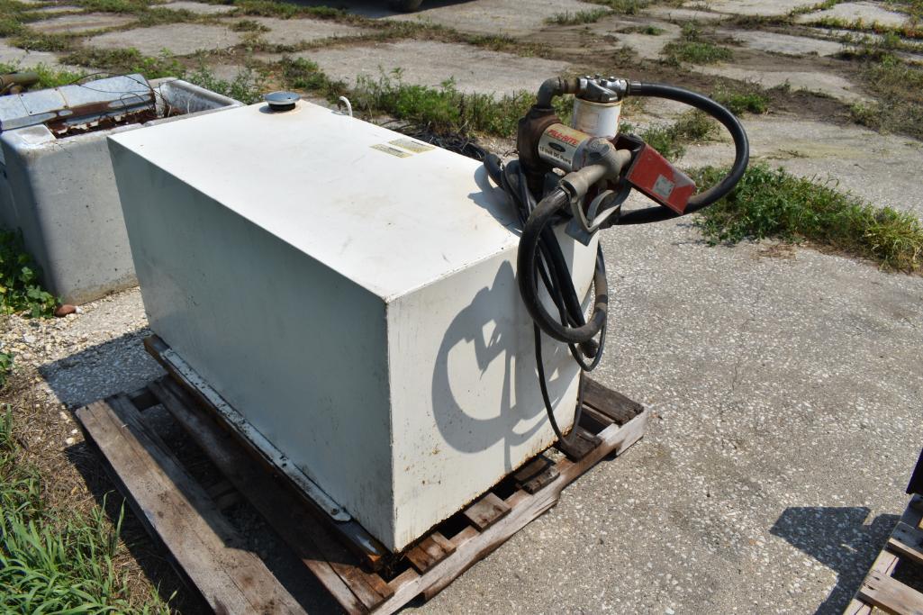 100 gal. fuel transfer tank w/ pump