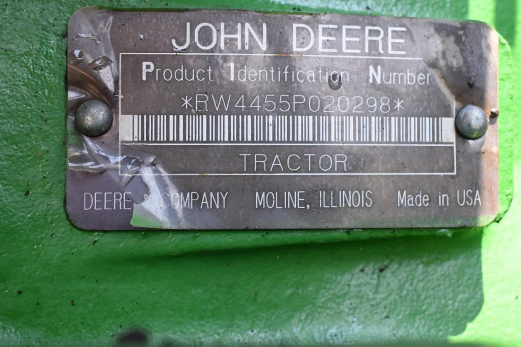 1992 John Deere 4455 2wd tractor