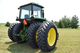 1992 John Deere 4455 2wd tractor