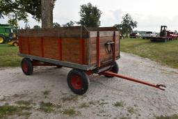 Montgomery Wards 6' x 12' low load barge wagon w/ Wards running gear