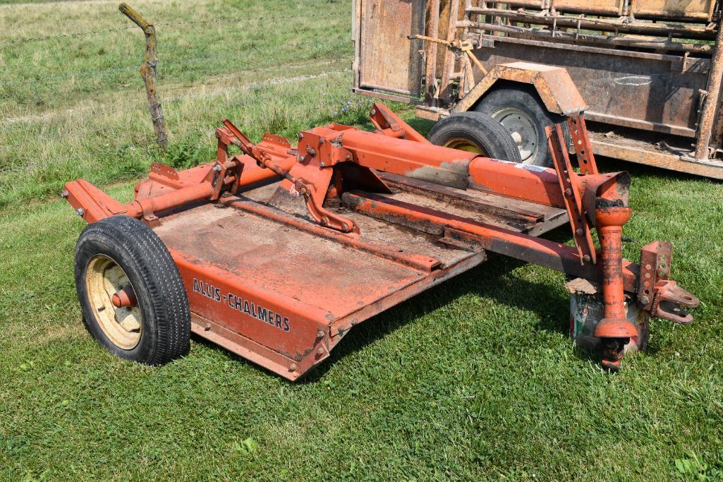 Allis Chalmers 6' pull type rotary mower