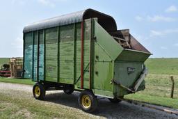 Calhoun 4144 14' silage wagon w/ Calhoun gear