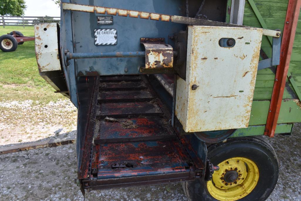 Calhoun 4144 14' silage wagon w/ Calhoun gear