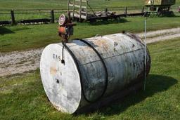 500 gal. fuel barrel w/ electric pump