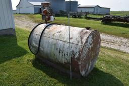 500 gal. fuel barrel w/ electric pump