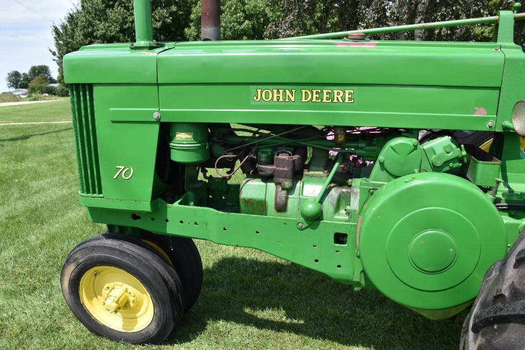 1954 John Deere 70 tractor