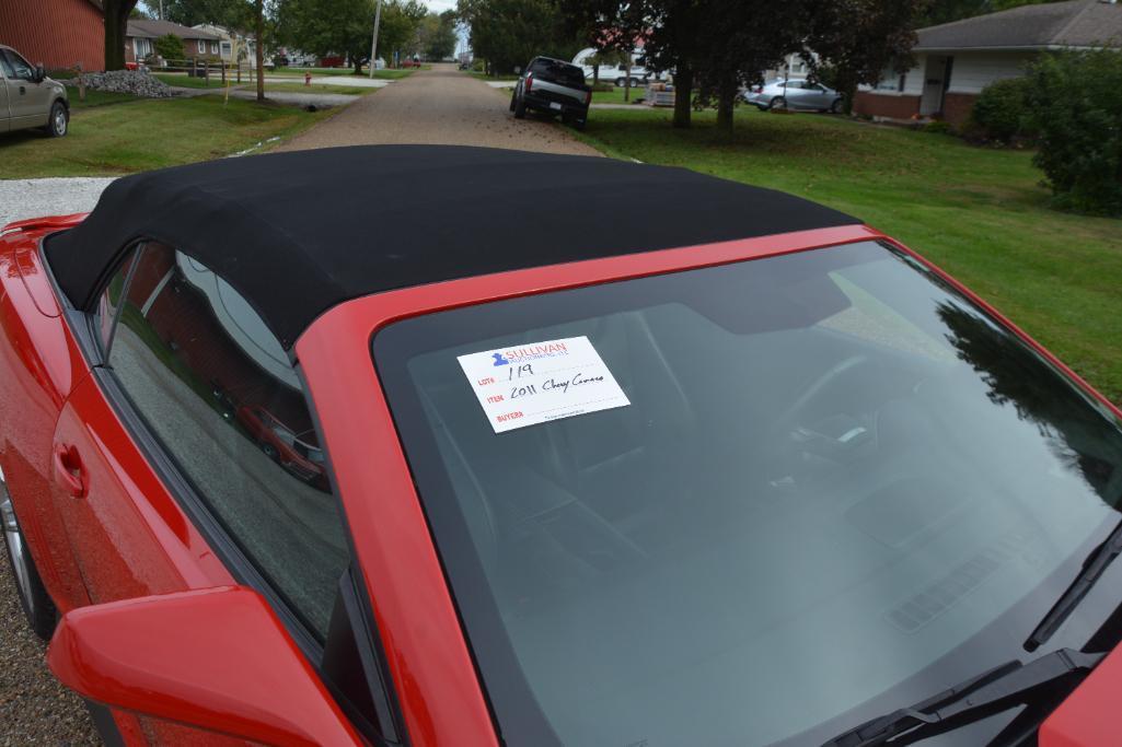 2011 Chevrolet Camaro SS Convertible