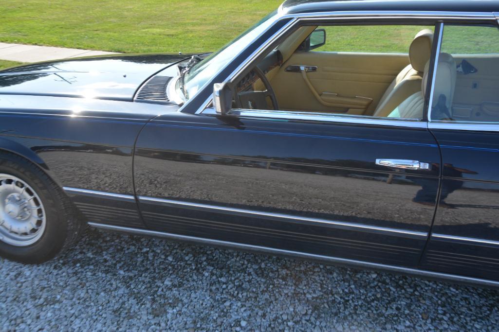 1981 Mercedes 380 SLC 2 door hardtop