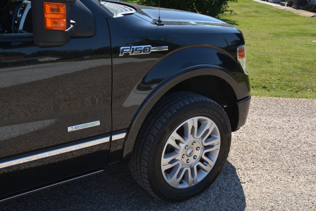 2013 Ford F-150 Platinum truck