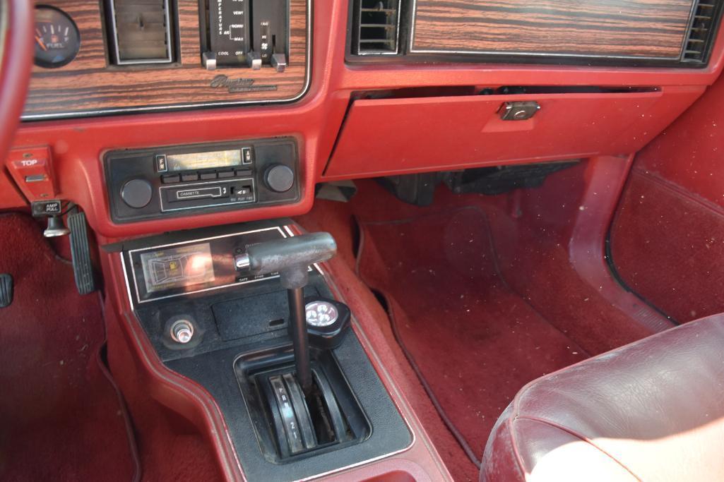 1983 Ford Mustang GLX convertible