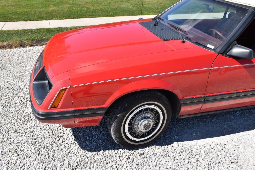 1983 Ford Mustang GLX convertible