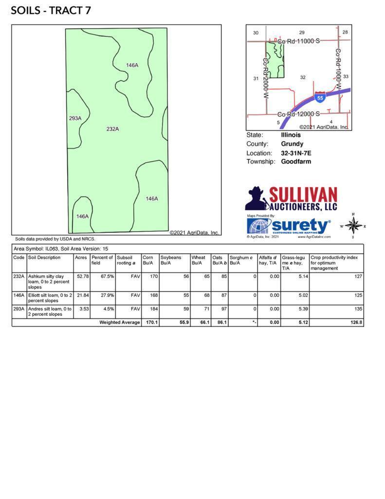 Tract 7 - 81.38 Surveyed Acres