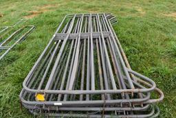 (8) 12 Ft. Pipe Gate Corral Panels