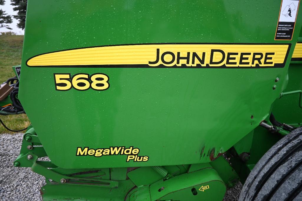 2008 John Deere 568 round baler