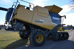 2013 Lexion 740TT 4wd combine