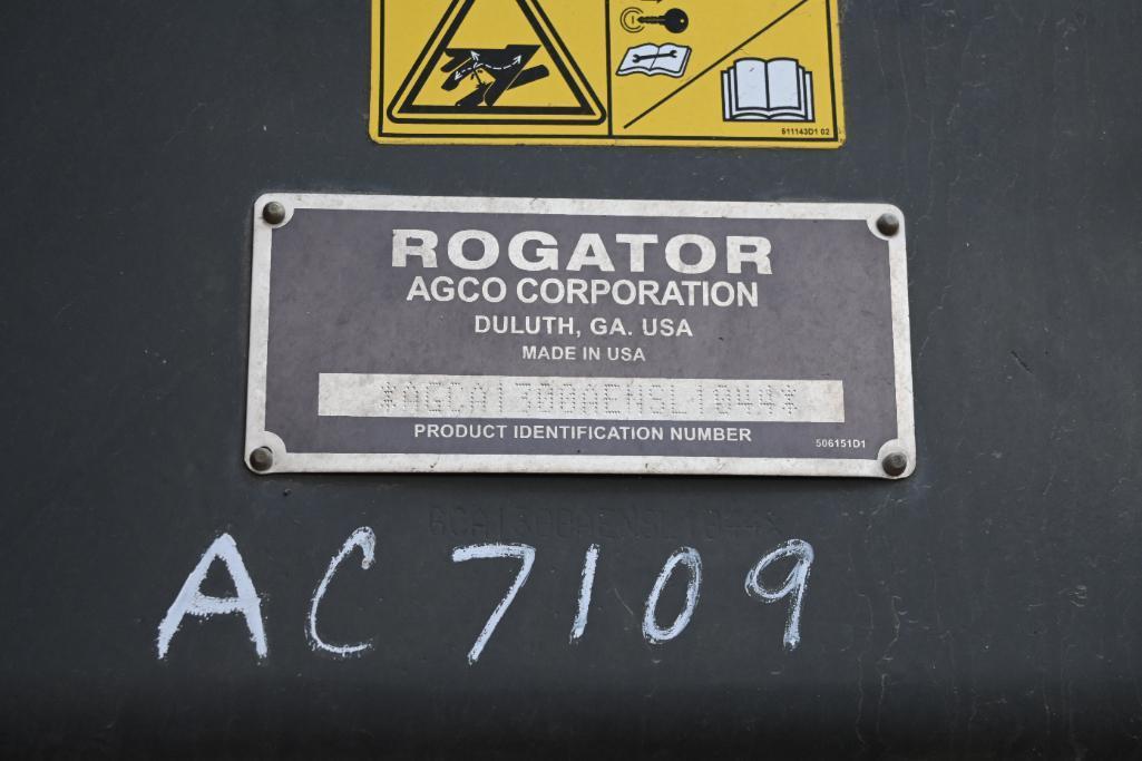 2014 Ag-Chem RoGator RG1300 self-propelled sprayer