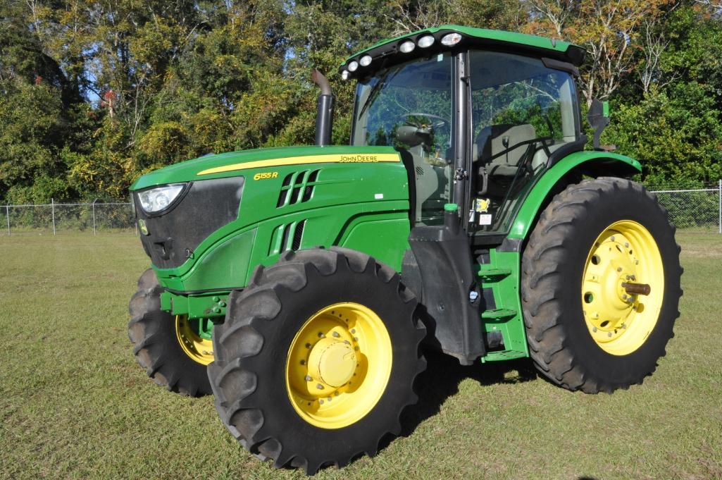 2017 John Deere 6155R MFWD tractor