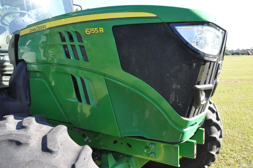 2015 John Deere 6155R MFWD tractor