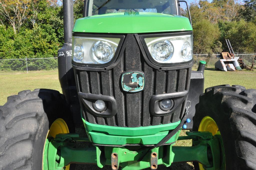 2015 John Deere 6155R MFWD tractor