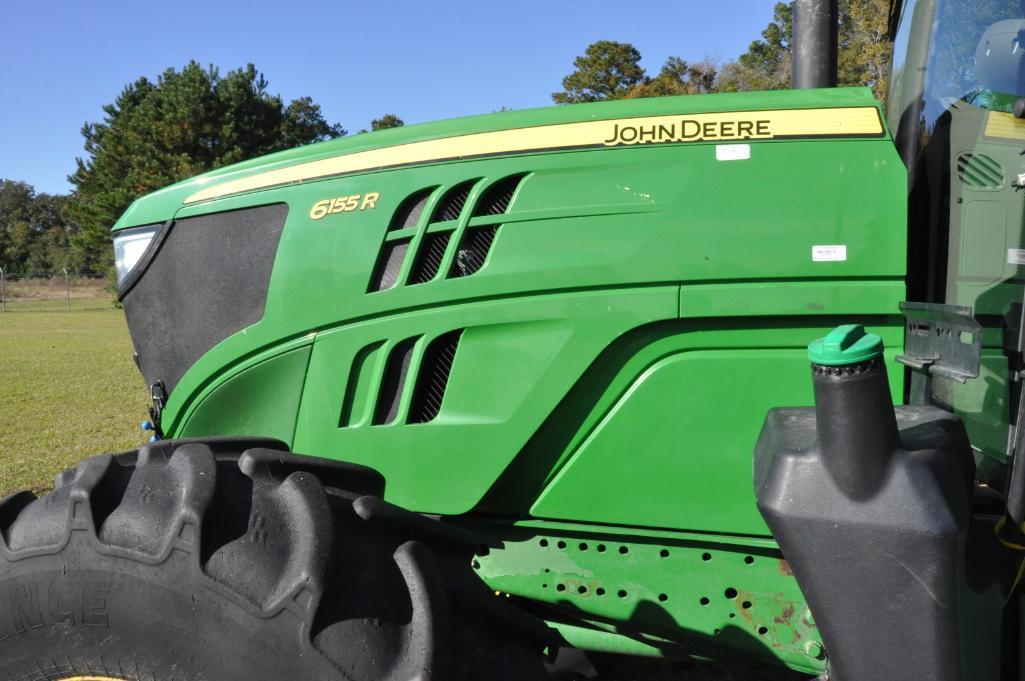 2015 John Deere 6155R MFWD tractor