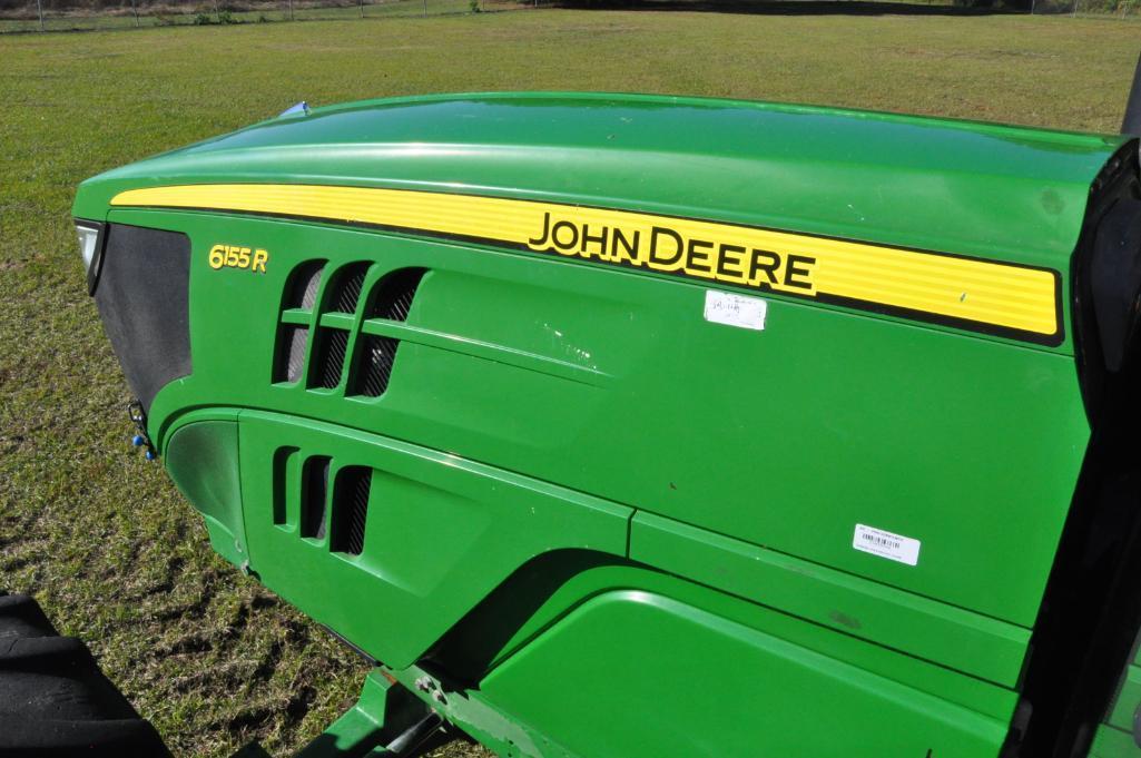 2015 John Deere 6155R MFWD tractor
