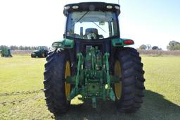 2015 John Deere 6155R MFWD tractor