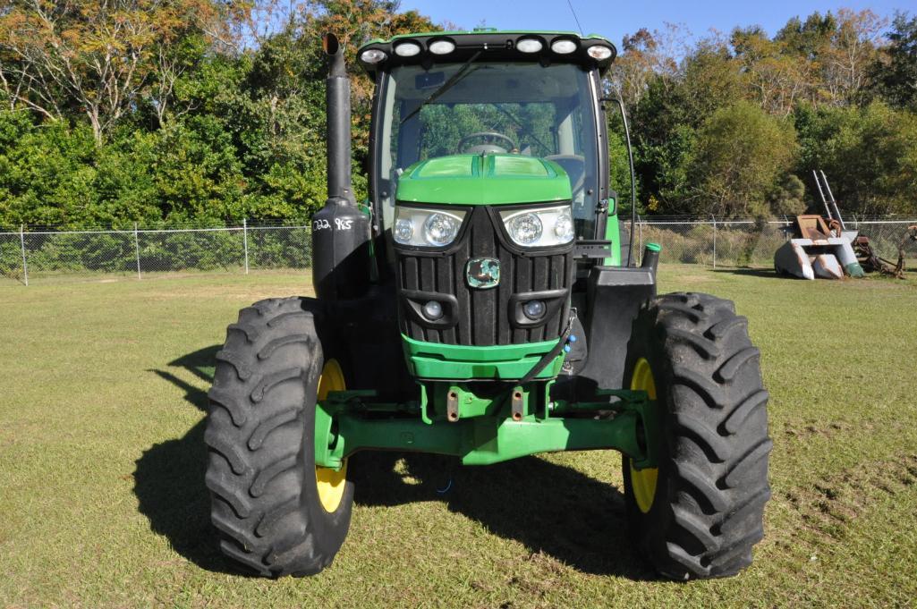2015 John Deere 6155R MFWD tractor