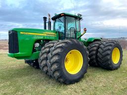 2007 John Deere 9520 4WD tractor