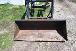 Allied 594 loader w/ 6' material bucket & brackets off Allis Chalmers 6060 tractor