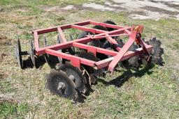 6 ft. 3-point disc harrow