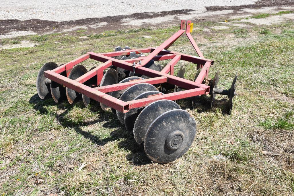 6 ft. 3-point disc harrow