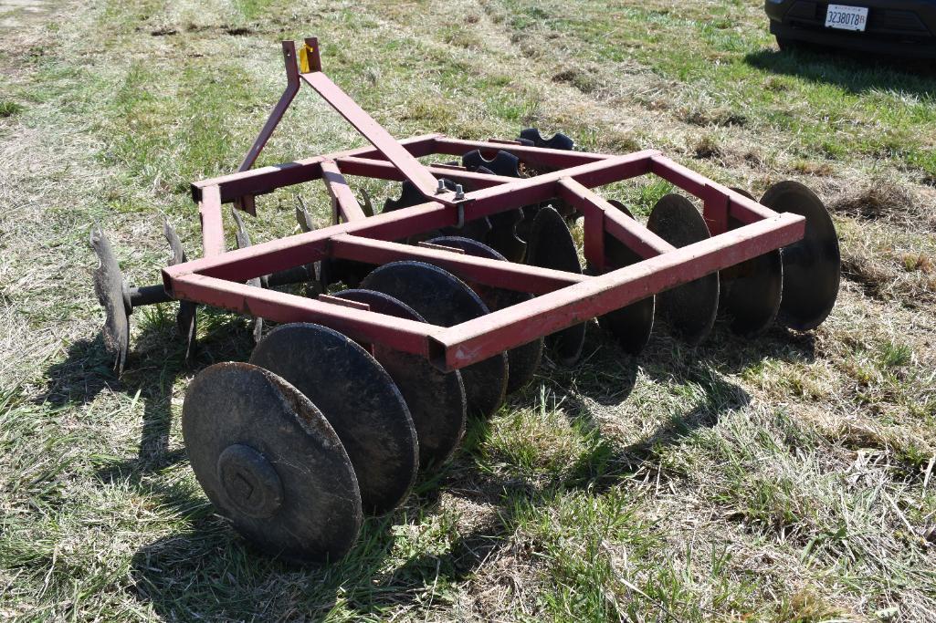 6 ft. 3-point disc harrow