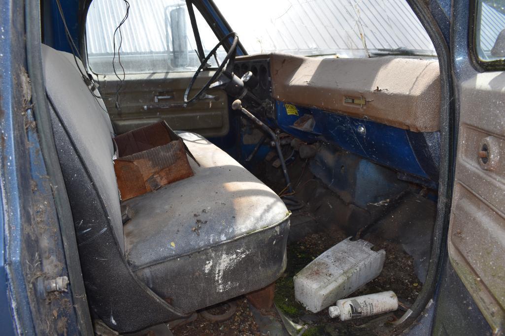 1973 Chevrolet C50 single axle truck w/ Powers ABS 1-35 bucket truck body